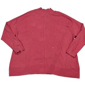 Karen Scott Women's Sweater Pullover Plus Size Crew Neck Pink Blush  Size 2X